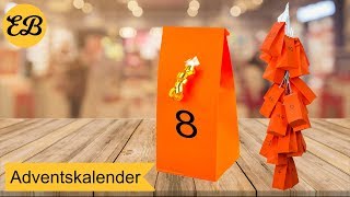 Adventskalender 2019 basteln und befüllen | DIY Geschenktüten falten | Weihnachtsdeko