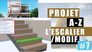 PROJET AZ PART 7 ESCALIER