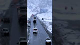 Quetta luckpass Snowfall #2024 #explorepakistan #shortsyoutube