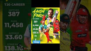 Finch retires as a King 🏆🏏  #finch #cricket #shortsfeed #viral #trending #retirement