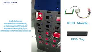 Our engineers are debugging and installing RFID smart lockers.