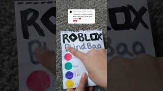 Roblox blind bag #ideas #diy #craft #make #asmr #blindbag