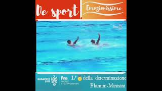 Manila Flamini e Giorgio Minisini oro nel nuoto sincronizzato ai mondiali 2017 di Budapest