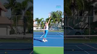 The catching racket serve toss exercise 🙌🏻 #tennisdrill #tennispractice #tennisinspiration