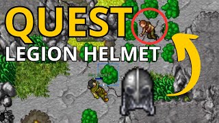 TIBIA - QUEST LEGION HELMET DAWNPORT TUTORIAL