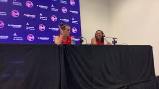 Indiana Fever: Caitlin Clark, Kelsey Mitchell, and Christie Sides speak after win vs Phoenix Mercury