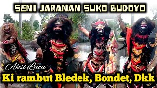 Aksi Seru Ki rambut Bledek, Bondet, Dkk di Jaranan Suko Budoyo live Awu Awu Temuasri Sempu