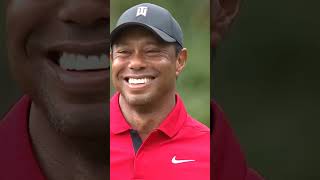 Charlie Woods’ Perfect Chip-In After Tiger’s Setup! 🏌️‍♂️ #TeamWoods