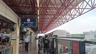 UPD Test Train -- SMRT KSF C151B 657/658 bypassing Jurong East Platform F (towards Lakeside)