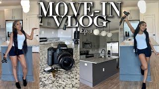 MOVE-IN VLOG | EP.1: I MOVED TO FLORIDA + EMPTY LUXURY APARTMENT TOUR + CLEANING 🏡🔐📦| Shalaya Dae