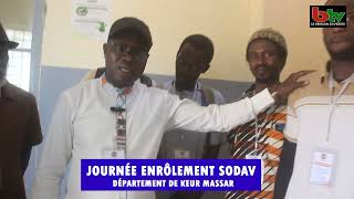 Journée Enrôlement SODAV Département de Keur Massar