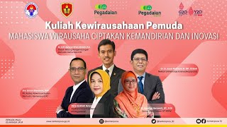 Kuliah Kewirausahaan Pemuda - Kemenpora x Universitas Krisnadwipayana