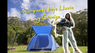 Bunya Mountains, acampando bajo lluvia, granizo y sol | Acampando en Australia