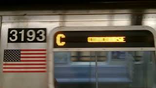 Norwood-205 St bound C train Arriving into 167 Street