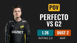 [POV] Na'Vi Perfecto VS G2 [Dust 2] | CS GO DEMO