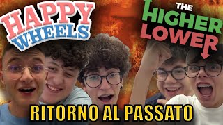 Vlog + Sfida ai Giochi Più Famosi del Passato: Higher or Lower e Happy Wheels!