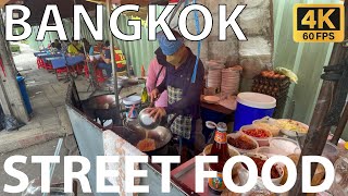 🇹🇭 Bangkok Street Food Explore Walking Tour [1080p]