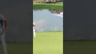 Bryson DeChambeau putt on 18 TPC Twin Cities