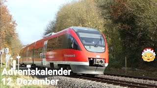 BR 643 durchfährt Alsenz; Adventskalender #12