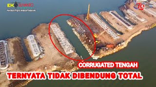 🔴 FAKTA unik Proyek Jembatan Pandansimo dilihat dari ketinggian menggunakan drone