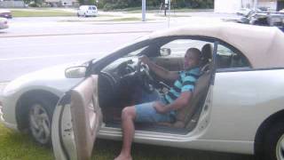 My 2001 Mitsubishi Eclipse Spyder with a new convertible top and a new owner :-(