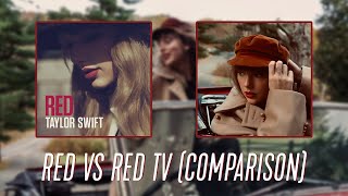 Taylor Swift - "Red" Album Comparison (2012 vs Taylor's Version)