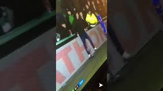 Disgraceful scenes from Hibernian fan in Rangers game