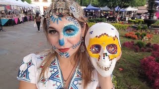 Robe Kabyle ❤️ tenue traditionnelle Algérienne 🇩🇿 (Desfile de catrinas, dia de muertos, Mexico 🇲🇽)