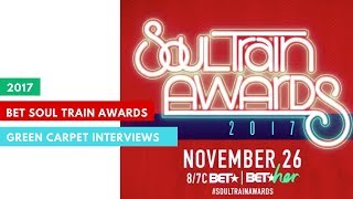 2017 Soul Train Awards Green Carpet Interviews