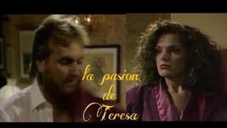 La pasión de Teresa (1989) Peggy cachetea a Aristides