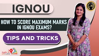 IGNOU MA English | How to Score Maximum Marks in IGNOU Exams | Apple B Academy