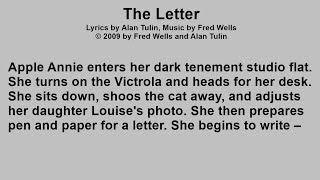 The Letter (lower key - orchestrated)