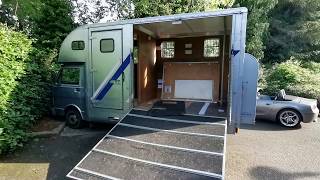 Converting an LT35 Horsebox to Camper