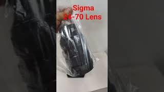 "Sigma" the Lens