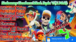 Download Subway Surfers Mod Apk V2.36.0 | Subway Surfers Mod Apk Latest Version Terabaru | Mod Menu