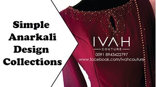 Latest Anarkali Suit Design | Beautiful & simple Salwar Design | Simple Anarkali Design