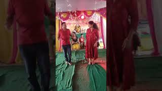 Couple Dance during Ganesha festival celebrations