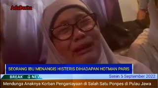 🔴MENGAKU ANAKNYA MD DIDUGA DIANIAYA DI PONPES, IBU ASAL PALEMBANG INI MENANGIS HISTERIS DIHADAPAN HP