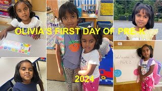 Olivia's First day to school | Pre-K | Atlanta | Ivy League