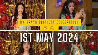 Amar grand birthday celebration 🎊 💓🎂🎊🥳🥳🥳1st may 2024✨ সবাই আমাকে আশীর্বাদ করো 😇💟