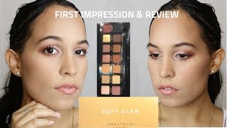 Anastasia Beverlyhill Soft Glam Palette Makeup Look, First Impression & Review| Jasmiiin Jimenez