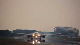 Frankfurt aiport arrivals in timelapse