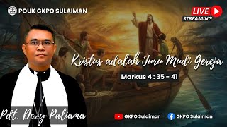 Ibadah Live Streaming | Minggu 30 Juni 2024 | POUK GKPO Sulaiman |