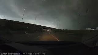 Tornado Warned Supercell Timelapse Itasca Illinois - 6/13/22