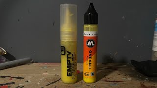 Filling up Montana 8mm chisel empty marker