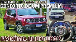 CONSUMO JEEP RENEGADE 1.8 MANUAL! Veja o consumo utilizando gasolina na estrada, FLEX ECONÔMICO?