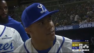 JUAN SOTO JUGANDO CON EL EQUIPO DEL LOS TIGRES DEL LICEY 2024