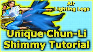 This is a very good Shimmy technique for Chun Li Players and a Tutorial on how to practice it