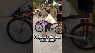 Seting sepeda telko cuner #motorbmx #automobile #bicycle #balapsepedabmx #herex