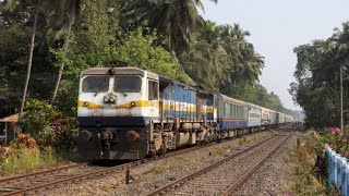 12052  UP Janshatabdi Express skipping Zarap Railway Station | Konkan Railway |